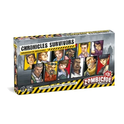 Immagine di Asmodee Zombicide, Seconda Edizione: Chronicles Survivor Set, Espansione Gioco da Tavolo, Edizione in Italiano, 8497