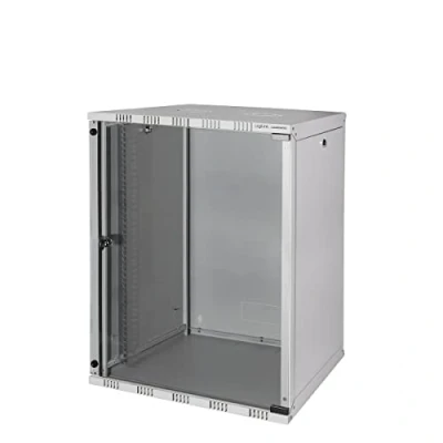 Immagine di LogiLink 19 WALLMOUNT SOHO BOX 15U 540*400, GREY, FLATPACK Armadio rack da parete (L x A P) 540 723 400 mm 15 U Grigio (RAL 7035)
