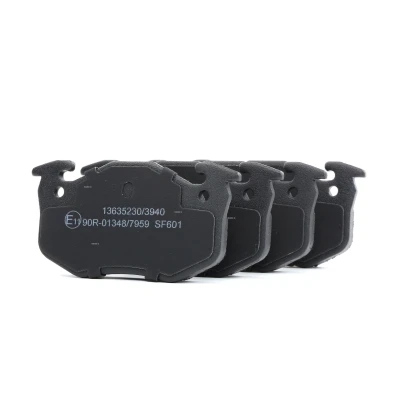 Immagine di DENCKERMANN B110660 Kit pastiglie freno Assale anteriore Con contatto segnalazione usura RENAULT: Super 5 Hatchback, CLIO 1, TWINGO 1