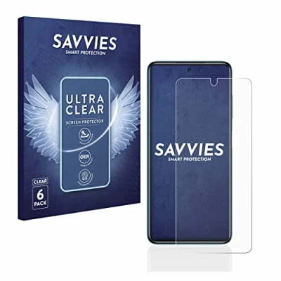 Immagine di savvies (6 Pezzi Pellicola Protettiva per Xiaomi Poco X3 NFC Protezione Schermo Trasparente