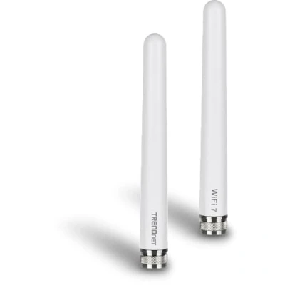 Immagine di TRENDnet TEW AO57, Kit Antenne Omni direzionali Doppia Banda 5/7 dBi Protette da Esterno