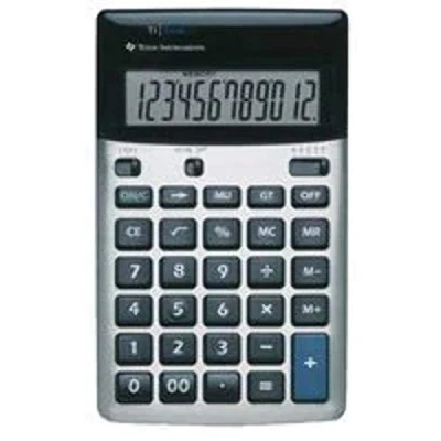 Immagine di Texas Instruments TI 5018 SV Calcolatrice tascabile Argento Display (cifre): 12 a batteria, energia solare (L x L) 170 mm 105