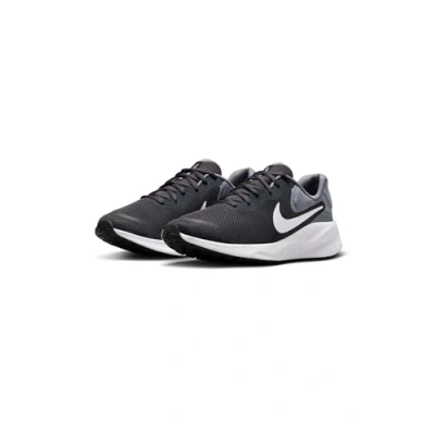 Immagine di Nike Performance Revolution 7 Scarpe running neutre, Uomo, Taglia: 42.5, Anthracite/white/cool grey/black Tessuto / sintetico