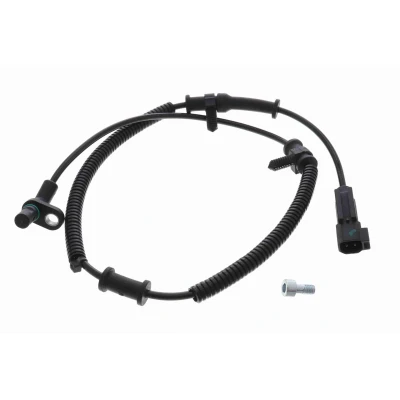 Immagine di VEMO V33 72 0190 Sensore ABS Assale anteriore con cavo, anello tenuta 2a... poli angolare DODGE: Ram 1500 Pick up (DJ, DS) 5.7 4x4 2008
