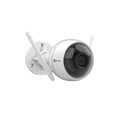 Immagine di Videocamera di sorveglianza IP Wi Fi 2MP con visione notturna e audio Ezviz C3WN