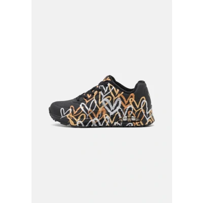 Immagine di Skechers Sport UNO Sneakers basse black/multicoloured metallic, Donna, Taglia: 39.5, Black/multi coloured metallic Pu
