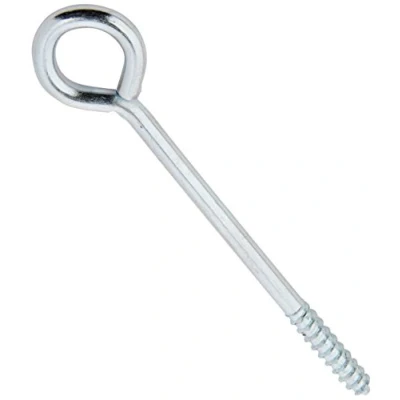 Immagine di Merriway BH04761 Occhiello a Vite per Filari in Acciaio Zincato Lucido, Bianco, Pack of 50, Set di 50 Pezzi