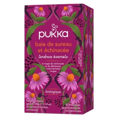 Immagine di Pukka Infuso per le difese immunitarie Sambuco ed Echinacea x 20 bustine