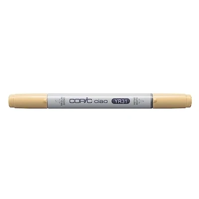 Immagine di Copic Ciao Pennarello Grafico con Doppia Punta, 11 g , Beige (Luce Rossodish Giallo), 12 x 150 mm