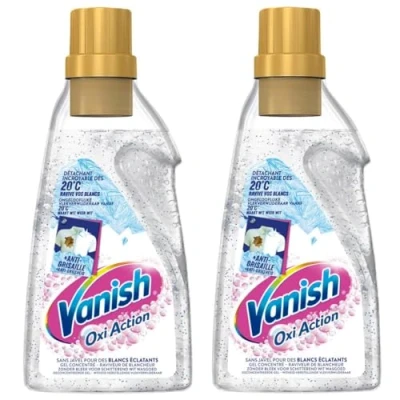 Immagine di Vanish Oxi Action Set di 2 x 750 ml, colore: Bianco