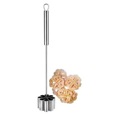 Immagine di IBILI 774356, stampo Floron piccolo in acciaio inossidabile, argento, 6,20 x 4 cm