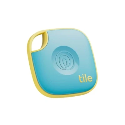 Immagine di Tile by Life360 Mate (2024) Localizzatore, cerca oggetti e tracker Bluetooth per chiavi, borse altro. Trova telefono. Compatibile con iOS Android. Pacchetto da 1 (Aqua Lemon)