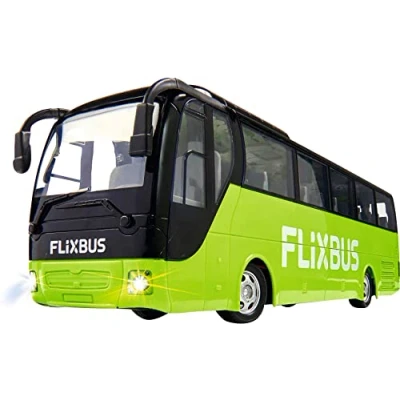 Immagine di Carson Modellsport 907342 FlixBus Automodello Elettrica Bus incl. Batteria, caricatore e batterie telecomando