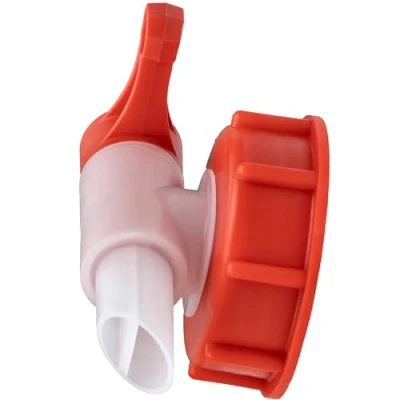 Immagine di ISOLATECH Sabeu Fluxx, rubinetto di scarico AH 23/61 HF, per taniche da 20 l e 30 l, con filettatura DIN 61, esterno 60,5 mm, beccuccio 23 riempimento senza perdite
