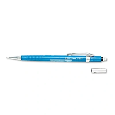 Immagine di Pentel P207 C Sharp Matita da disegno meccanica 0,7 mm, Fusto Blu