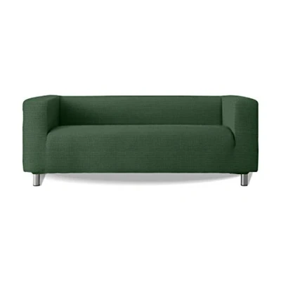 Immagine di Copridivano modello Klippan Braccio Alto Divano Elasticizzato Morbido New York Colore 06 Verde