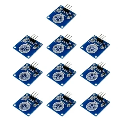 Immagine di 10 pezzi TTP223B modulo sensore touch capacitivo interruttore digitale compatibile con Arduino