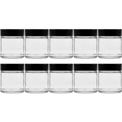 Immagine di Viva Articoli per la casa contenitori in Vetro con Tappo, Vetro, Trasparente, 30 ml