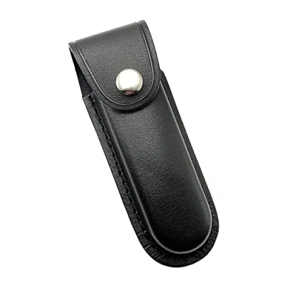 Immagine di DONGKER Fodero per Coltello Pelle,5&quot; Custodia Coltelli Pieghevole Fondina da Cintura Caccia Campeggio (Coltelli non Inclusi)