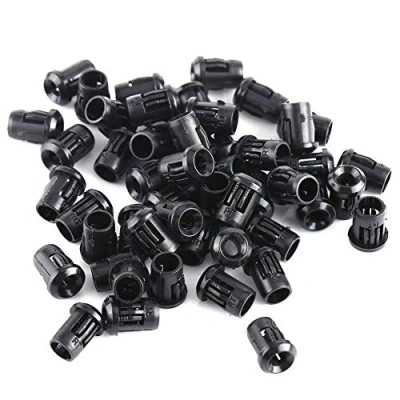 Immagine di 50pcs 3mm LED Presa Lampada Supporto Diodi Clip in Plastica Nera per Castone Utile Portalampade Temperatura di Lavoro 20 ℃ 120 ℃(3mm)