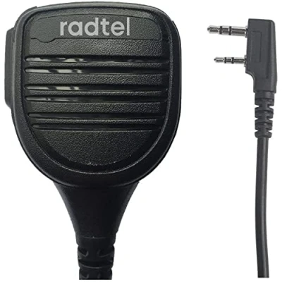 Immagine di TYT Remote Speaker Mic Compatible with MD 380 UV380 Two Way Radio BAOFENG UV 5R 5RA PLUS BF 88E 82 Retevis H777 Kenwood Walkie Talkie