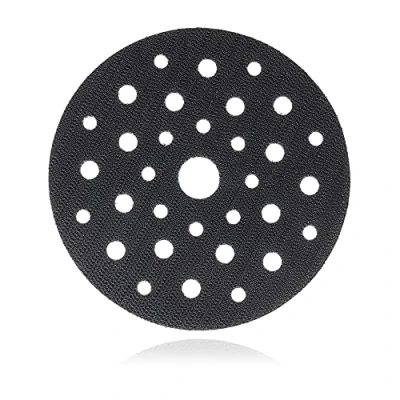 Immagine di DFS Disco autoadesivo con chiusura a contatto 125mm 33 Fori, ricambio per platorello/sostituzione la Riparazione Platorello Levigatura