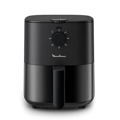Immagine di Moulinex Easy Fry Essential 3.5 L EZ1308 Friggitrice ad aria calda, con poco o senza olio, comandi manuali, 5 programmi, pasti sani, capacità 1 kg, fino a 4 persone, compatto, colore nero