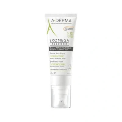 Immagine di Exomega Allergo Balsamo Emolliente Tripla Azione lenitivo per pelle secca e reattiva 40 ml