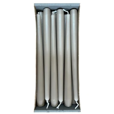 Immagine di Nordring 12 candele a punta 2,3 x 25 cm, grigio caldo