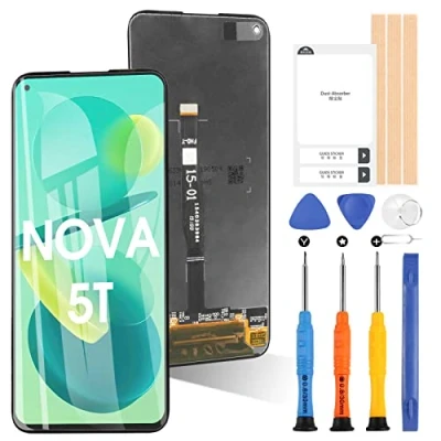 Immagine di ARSSLY Schermata per Huawei Honor 20/Honor 20 PRO/Honor 20S/Nova 5T LCD Display Touch Digitazer Sostituzione con Strumenti (Nero)