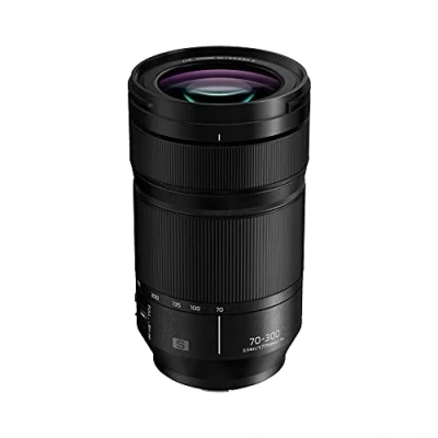 Immagine di Panasonic Lumix S R70300E Teleobiettivo Zoom 70 300 mm, F4.5 5.6 Macro O.I.S. Nero