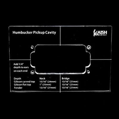 Immagine di Dopro Modelli di pick up per pickup humbucker in acrilico corpo chitarra
