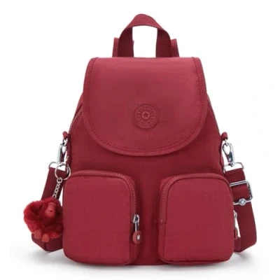 Immagine di Kipling FIREFLY UP, Zaino piccolo (trasformabile in borsa a tracolla), 14 x 80 38 cm, Funky Red (ROSSO)