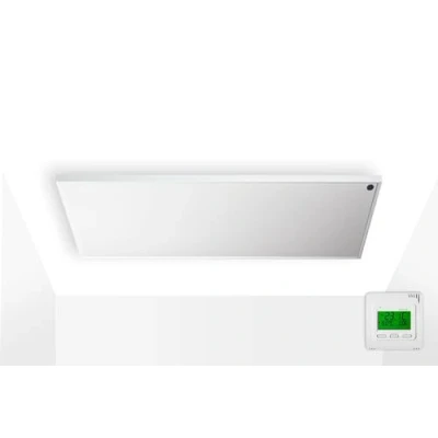 Immagine di Riscaldatore A infrarossi Könighaus 450 Watt montaggio soffitto termostato wireless ✓ efficiente + 5 anni di garanzia Protezione dal surriscaldamento