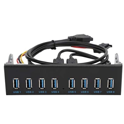 Immagine di Hub del Pannello Frontale USB3.0, Adattatore di Estensione Drive Ottico Dell&#039;hub USB3.0 19PIN per PC Computer