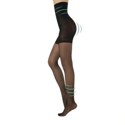 Immagine di Calzitaly HIGH Waist Support AND Shaper Tights 20 DEN Collant, Donna, Taglia: 3XL, Black