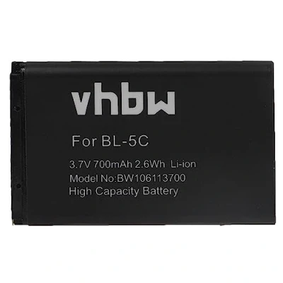 Immagine di vhbw batteria compatibile con Anycool W02 GSM smartphone cellulare (700mAh, 3,7V, Li Ion)