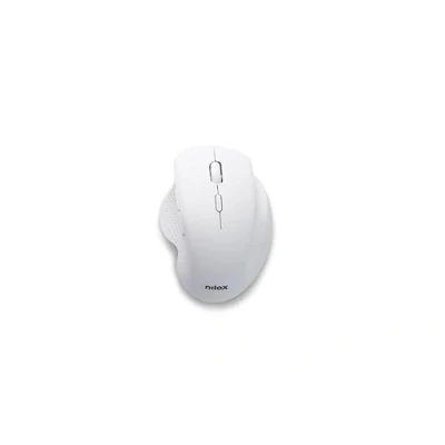 Immagine di ERGONOMIC WIRELESS MOUSE NILOX WHIT