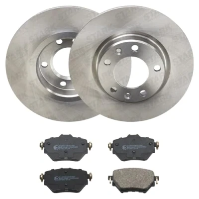 Immagine di RIDEX 3405B3300 Kit dischi e pastiglie freno Assale posteriore pieno con segnalatore acustico usura SUZUKI: SWIFT 3