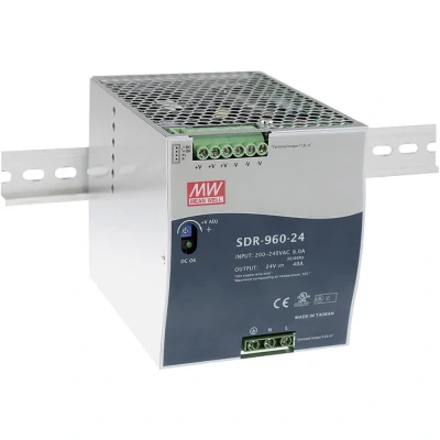 Immagine di Mean Well SDR 960 24 Alimentatore per guida DIN V/DC 40 A W Num. uscite:1 x Contenuto 1 pz.