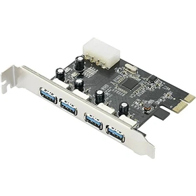 Immagine di Renkforce 4 Porte Scheda controller USB 3.0 A PCIe