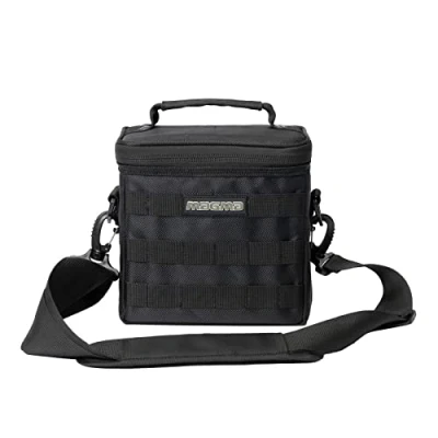 Immagine di MAGMA MGA43026 Borsa per dischi da 127 x 17,8 cm, colore: Nero/Verde