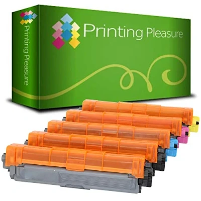 Immagine di Kit 5 TN241 TN245 Toner Compatibile per Brother DCP 9020CDW, HL 3140CW, 3142CW, 3150CDW, 3152CDW, 3170CDW, 3172CDW, MFC 9130CW, 9140CDN, 9330CDW, 9340CDW