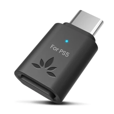 Immagine di Avantree C81 Gaming (2024 Nuovo) Adattatore Dongle USB C Bluetooth 5.3 per PS5 e Console da gioco con bassa latenza aptX Adaptive, Chiavetta Trasmettitore Audio Wireless Cuffie Auricolari