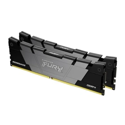 Immagine di Kingston FURY Renegade 32GB 4600MT/s DDR4 CL19 DIMM (Kit of 2) 1Gx8 Desktop Gaming Memory KF446C19RB12K2/32