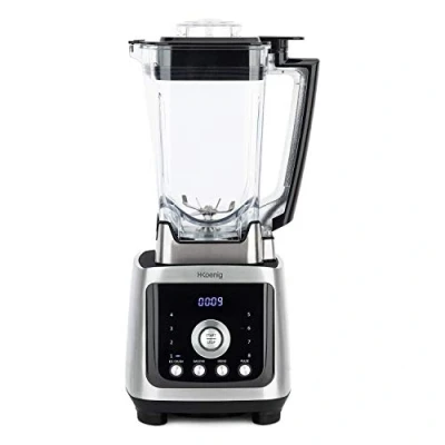 Immagine di H.Koenig MXH880 Frullatore, Blender Power+, 4 programmi, 8 velocità, pannello di controllo LED, 2L 2000W