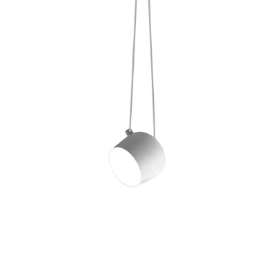 Immagine di FLOS Aim LED a sospensione di design, bianco