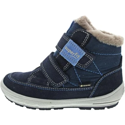 Immagine di Superfit Groovy Imbottitura soffice e Calda in Gore Tex, Stivali da Neve, Blu/Blu 8000, 21 EU