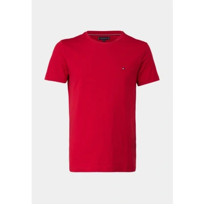 Immagine di Tommy Hilfiger Stretch SLIM FIT TEE Tshirt basic, Uomo, Taglia: XS, Medium red