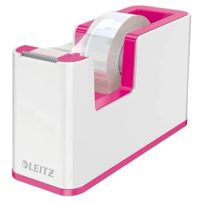 Immagine di Leitz Dispenser per nastro adesivo WOW 5364 Bianco, Rosa